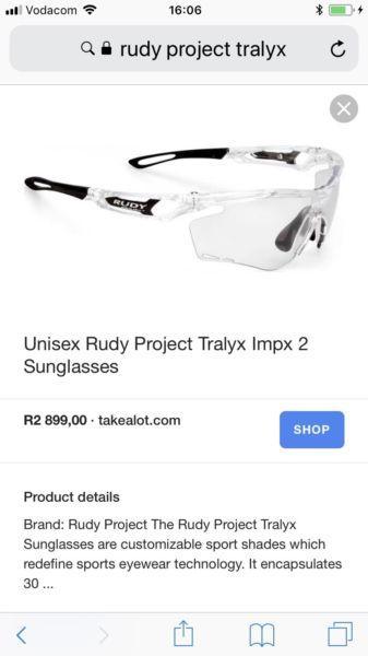 Sunglasses - Rudy Project Tralyx