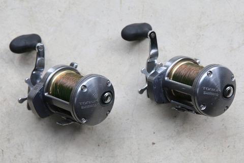 x2 Shimano Torium 30 reels (R2150 for one or R3950 for both)