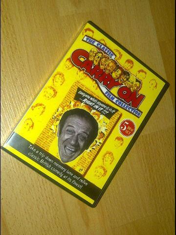 THE CLASSIC CARRY ON - The Ultimate Dvd Film Collection Boxset BRAND NEW