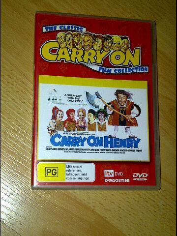 THE CLASSIC CARRY ON HENRY- NEW DVD - SID JAMES & KENNETH WILLIAMS