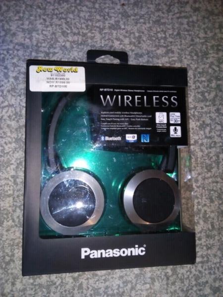 Panasonic wireless bluetooth headphones
