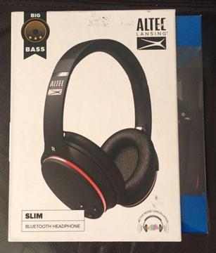 Brand New Altec Lansing SLIM Noise Cancellation Bluetooth Headphone R600