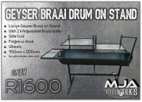 Braai Drum and accessories for R1600!