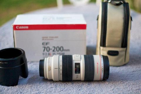 Canon 70 - 200 mm L f2.8 IS mark 1 lens