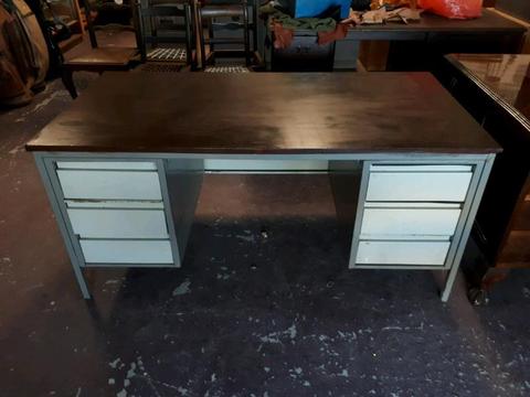 6 drawer desk for sale