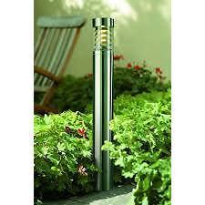 Modern Stainless Steel Maple Outdoor Garden Bollard Lamp Light Posts Lampposts