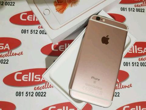 Iphone 6s Rose Gold 64g SPOTLESS - CellSA Pre Owned