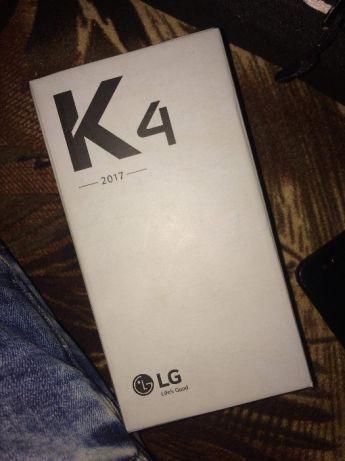 The New LG K4 2017 Brand New Sealed In The Box Never Been Used + All Accessories & Warranty