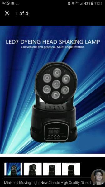 Mini Led Moving headlight forsale Durban