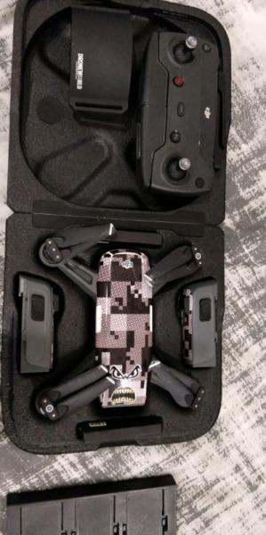 Dji spark with accessories