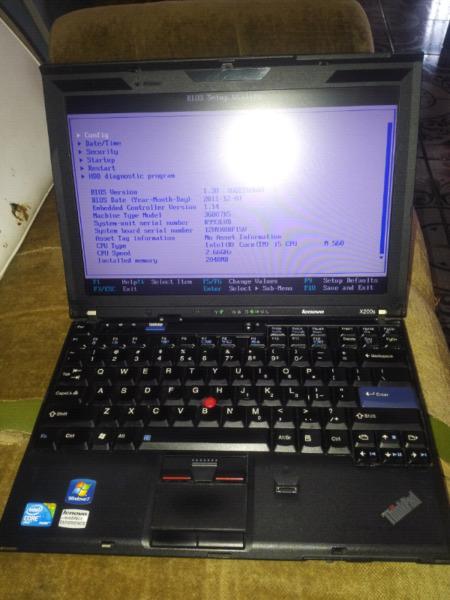 Lenovo X201 i5 laptop