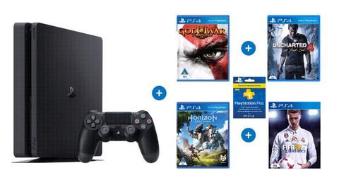 Ps4 with 4x Game's 3month old