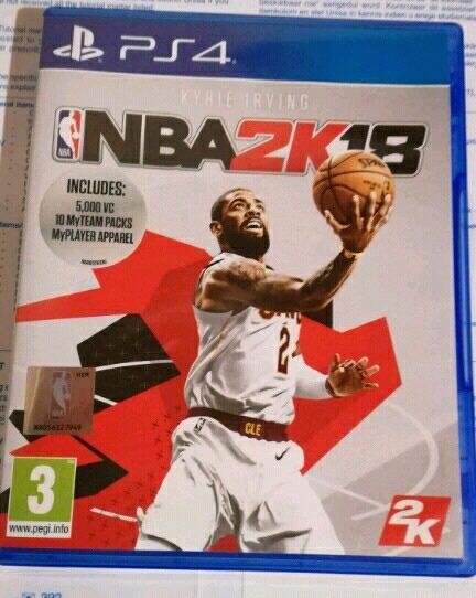 Ps4 nba2k18 for swop or sale R399 or swop for Dragon ball z FighterZ or God of War