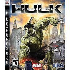 PS3 THE INCREDIBLE HULK (LOTS OF OTHER TITLES IN STORE)