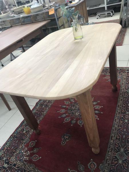 Solid Wood Table- revamped- R 1 500