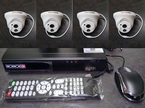 SPECIAL CCTV- 4Channel DVR 4 Dome system - R2655