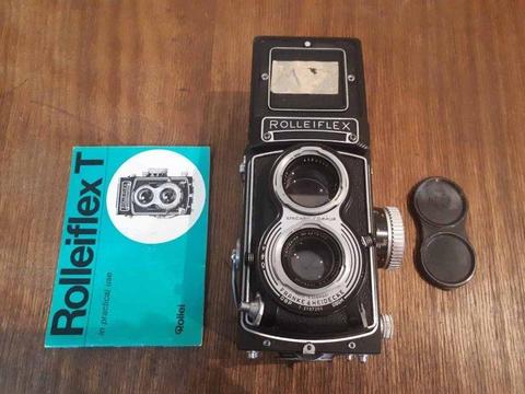 Rolleiflex T Model TLR with 3.5/75mm