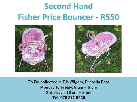 Second Hand Fisher Price Bouncer