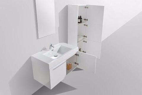 Beautiful bathroom cabinet 900 mm L, 2 doors, WHITE, ref KC900DW