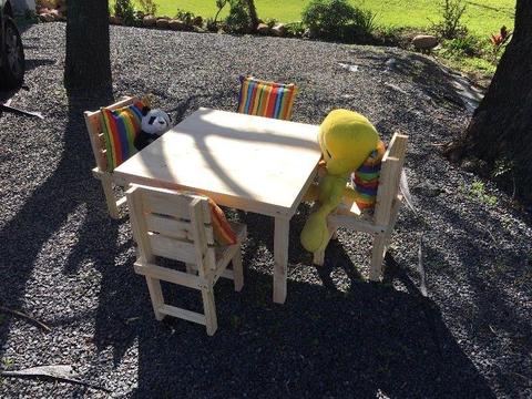 Kiddies Table and Chairs For Sale