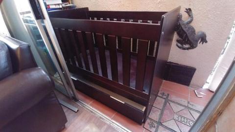 Stunning Large cot with mattress