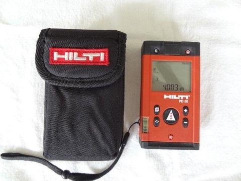 Hilti PD30 Laser Range Meter With Pouch PD 30