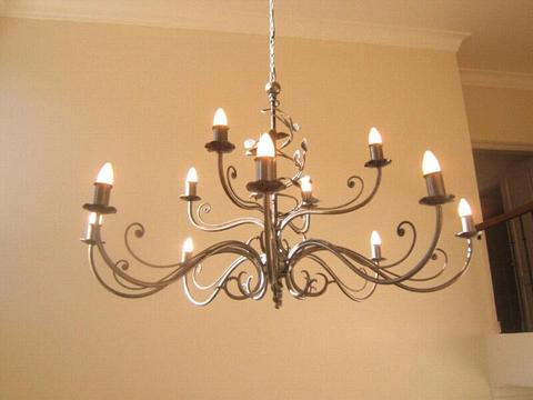 Wrought iton chandelier
