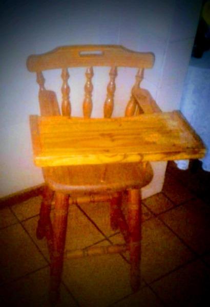 Feeding Chair ~ Wooden