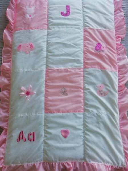 Baby Girl's Cot Comforter