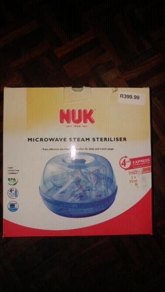 Nuk steam steriliser