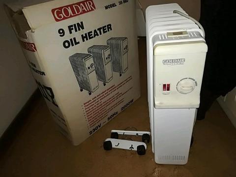 9 fin oil heater
