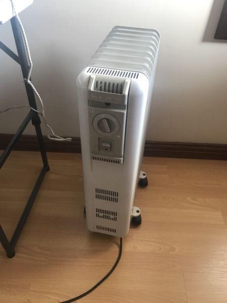 Electric oil heater