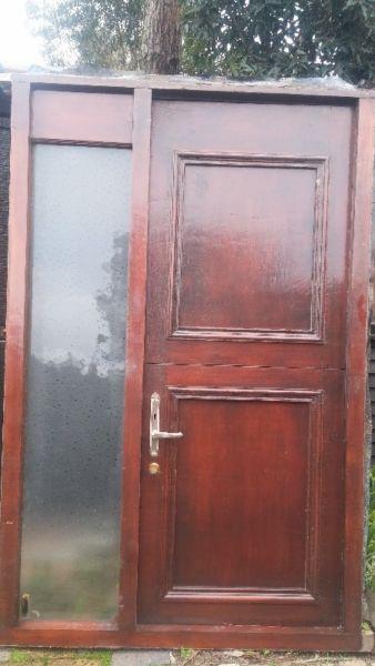 Muranti Front Door with Glass side Panel