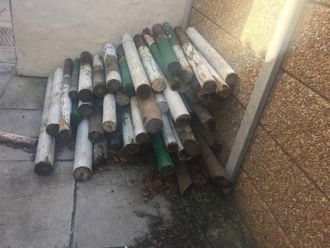 wooden poles for sale