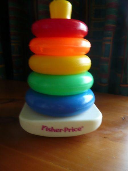 FISHER PRICE : BRILLIANT BASIC ROCK-A-STACK