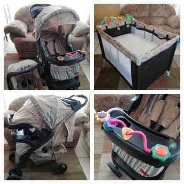 COMBO campcot plus travel system