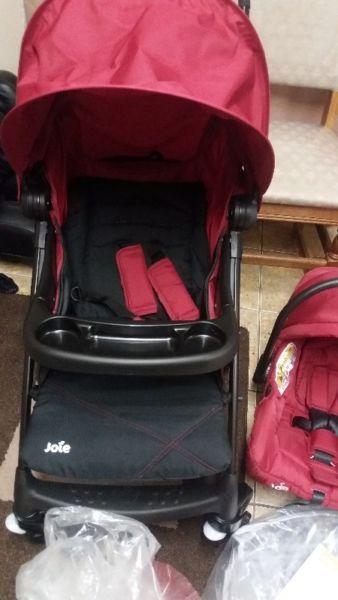 Brand brand new complete joie muze travel system