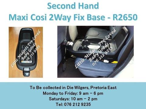 Second Hand Maxi Cosi 2Way Fix Base