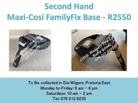 Second Hand Maxi-Cosi FamilyFix Base