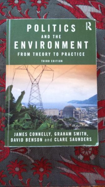 POLITICS AND THE ENVIRONMENT UNISA PRESCRIBED TEXTBOOK GGH2605