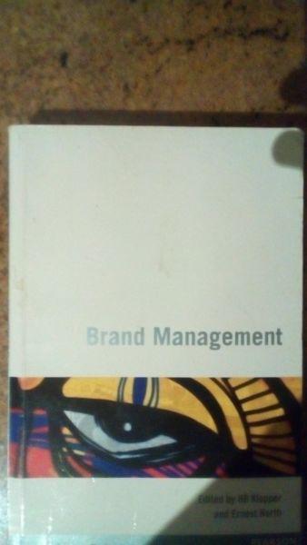 Text Book for sale.Brand management.3rd year