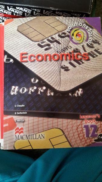GRADE 12 ECONOMICS TEXTBOOKS