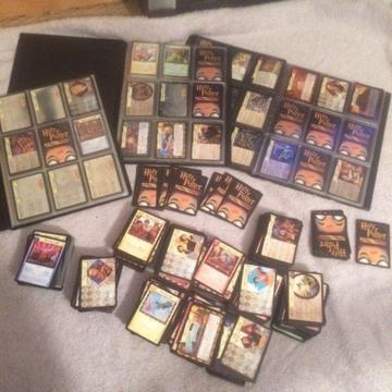 Harry Potter collectible trading card sets and 1100 single cards in mint condition for sale!