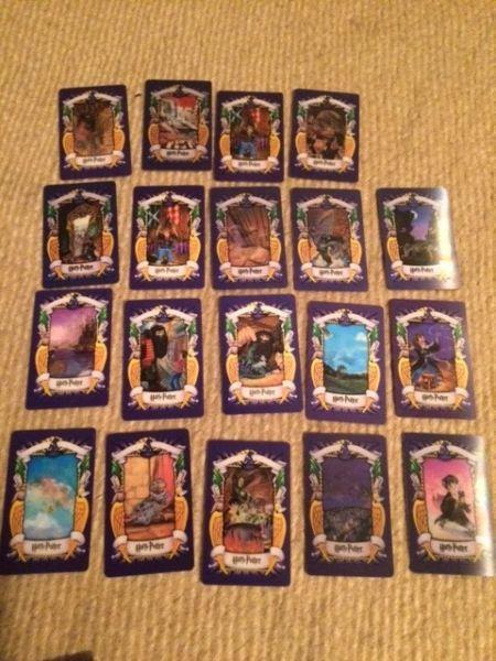 Rare Harry Potter Lenticular Chocolate Frog Cards for sale