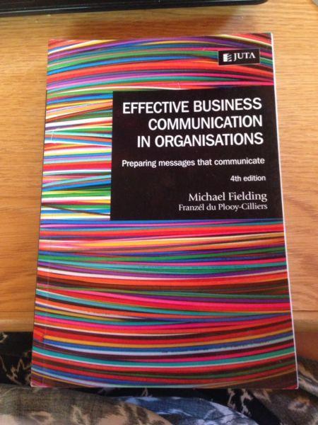 Effective Business Communication in Organisations - 4th Edition