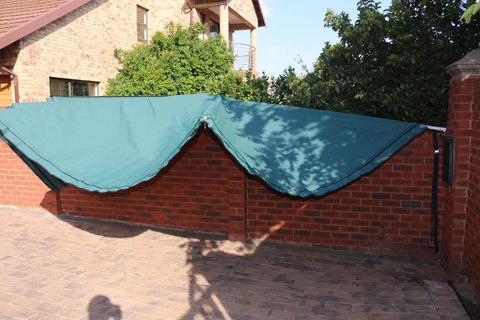 Ostrich Wing Awning by African Outback