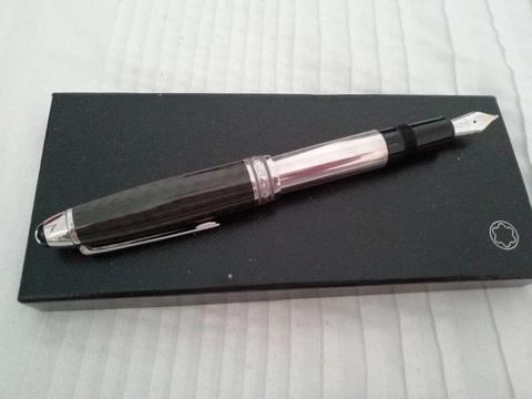 Montblanc pen and pouch for sale