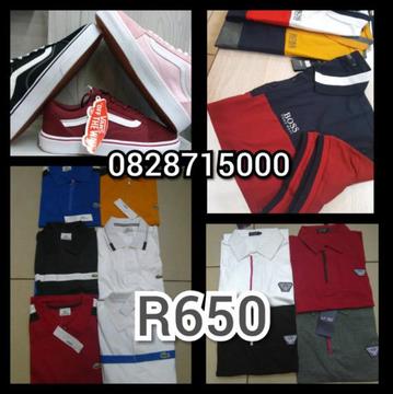 Branded Golfers & Sneakers