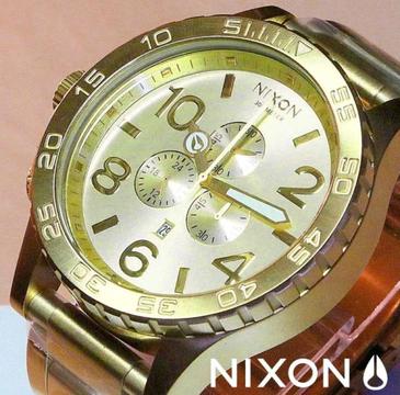 Nixon 51-30 Quartz Sports Fashion Chronograph Watch - New