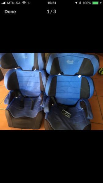 Car booster seats x 2